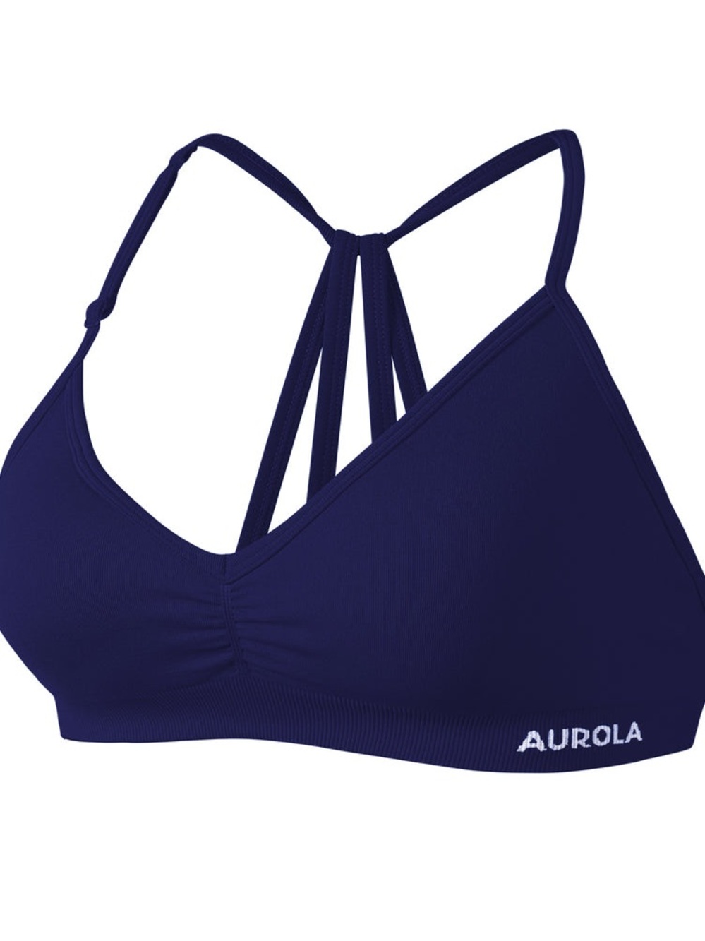 NWOT AUROLA Seamless Adjustable Mercury Sport Bra S Z30